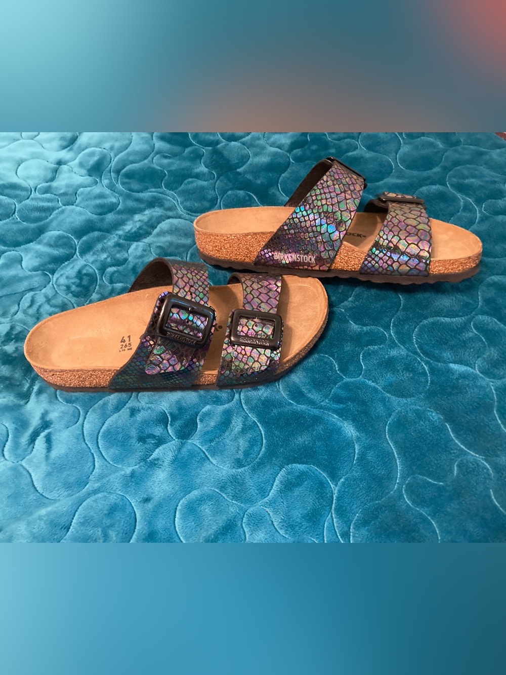 Magical Mermaid Birkenstock- NWT - Picture 5 of 9
